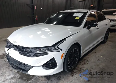 2022 Kia K5 Gt-Line из США, поврежденный, VIN 5XXG64J26NG093908